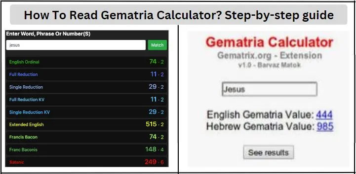How to Read Gematria Calculator